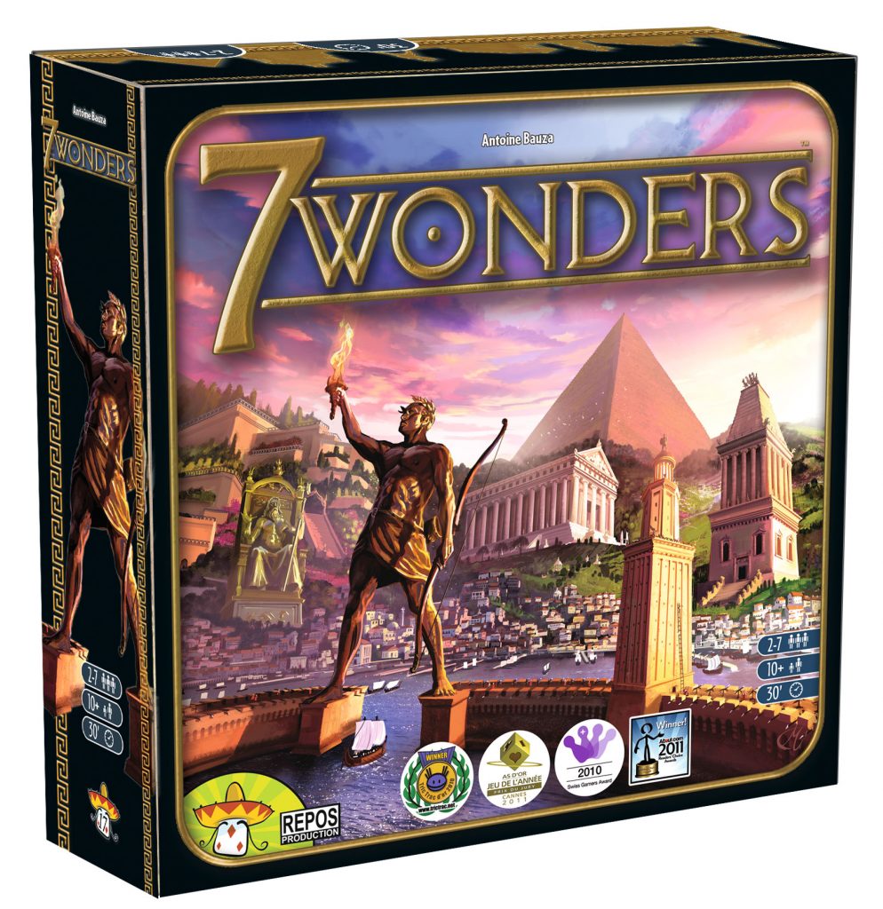 ７WONDERS-世界の七不思議-」～おすすめボードゲーム紹介と初心者向け 